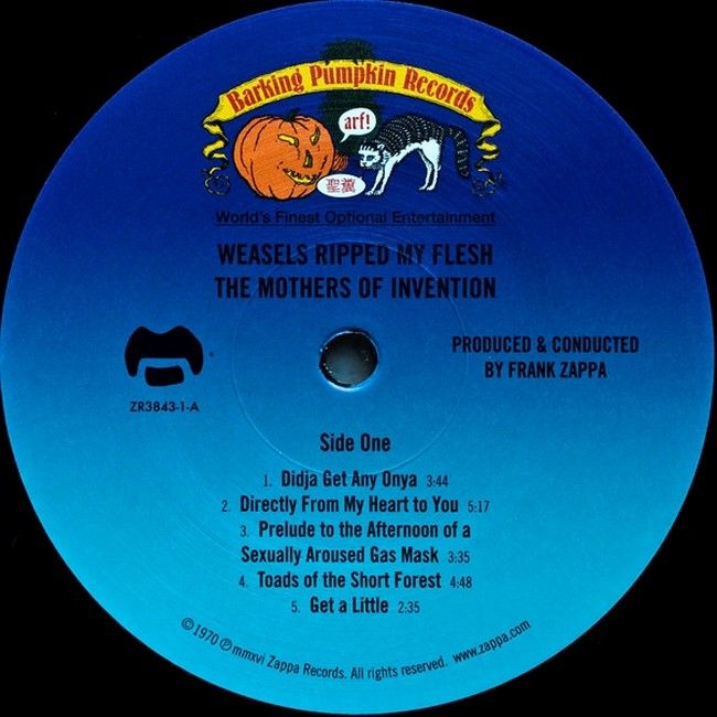The Mothers Of Invention – Weasels Ripped My Flesh (LP, Album, Reissue)