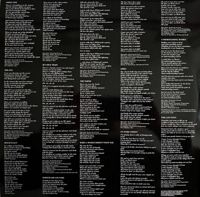 Elton John – The One (2LP, Album, Reissue, Remastered, Vinyl)