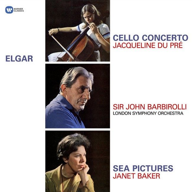 Elgar - Jacqueline Du Pre, Sir John Barbirolli, London Symphony Orchestra / Janet Baker – Cello Concerto / Sea Pictures (LP, Reissue, Remastered, 180g, Vinyl)