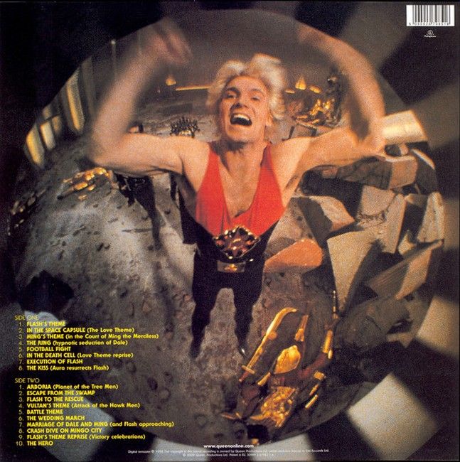 Queen – Flash Gordon (Original Soundtrack Music) (LP, Album, Reissue, Remastered, Vinyl)