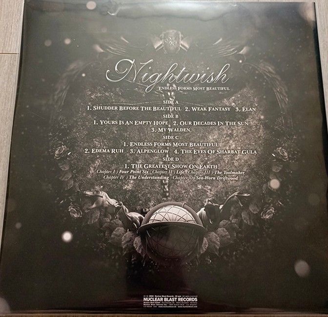 Nightwish – Endless Forms Most Beautiful (2LP, Album, Limited Edition, Reissue, Green Vinyl)