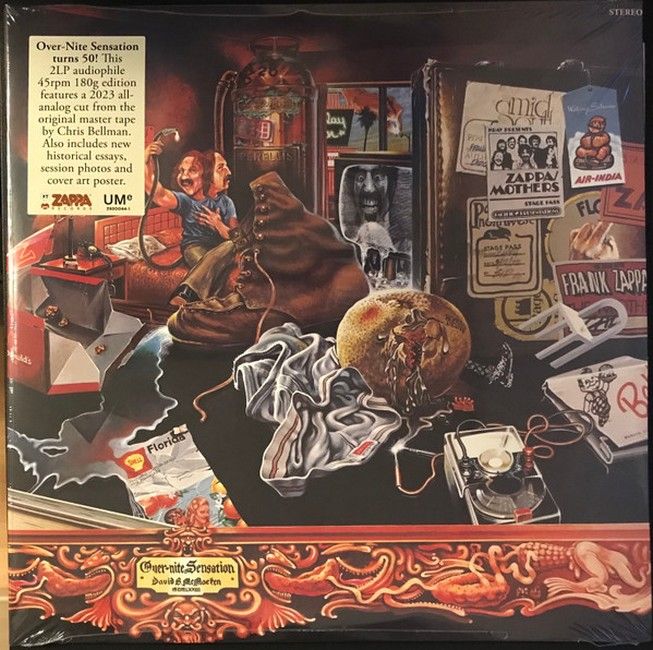 Frank Zappa – Over-nite Sensation (2LP, 45 RPM, Album, Remastered, Stereo, 50th Anniversary Edition, Vinyl)