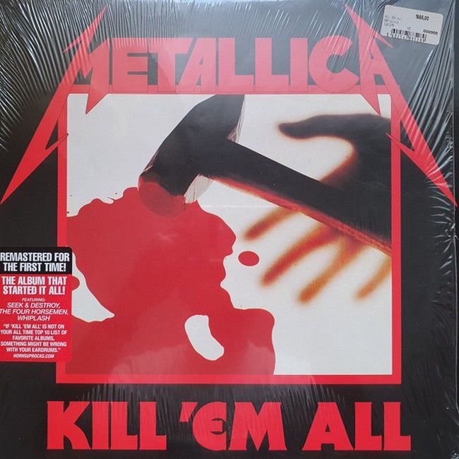 Metallica – Kill 'Em All (LP, Album, Reissue, Remastered, Vinyl)