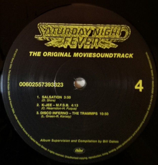 Various – Saturday Night Fever (2LP, Album, Compilation, Reissue, 180 Gram, Gatefold, Vinyl)