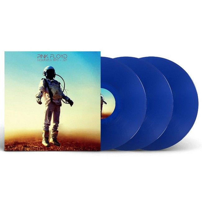 PINK FLOYD - Montreux 1970 - Live (3LP, Unofficial Release, Gatefold, Blue Vinyl)