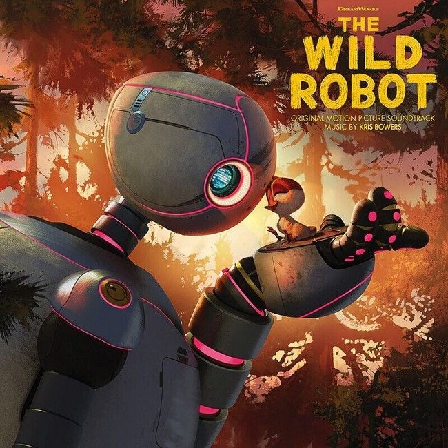 Kris Bowers - The Wild Robot (2LP, Crystal Clear&Blue Orb & Green, Mint, Blue, and Black Splatter, Vinyl)