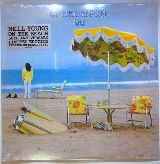 Neil Young – On The Beach 50 (LP, Album, Limited Edition, Reissue, Remastered, Clear, 50th Anniversary Edition, Vinyl)