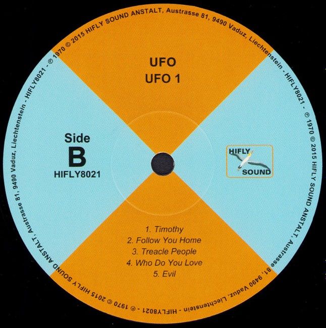 UFO – UFO 1 (LP, Album, Reissue, Stereo)