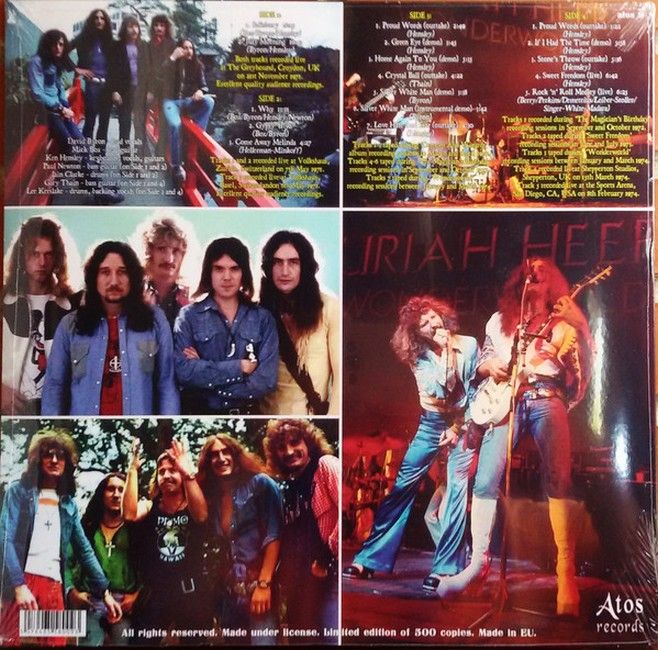 Uriah Heep – Crystal Ball (LP, Compilation, Limited Edition)