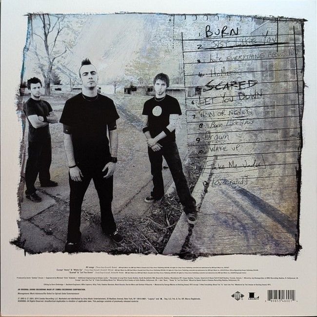 Three Days Grace – Three Days Grace (LP, Album, Reissue, 150g)