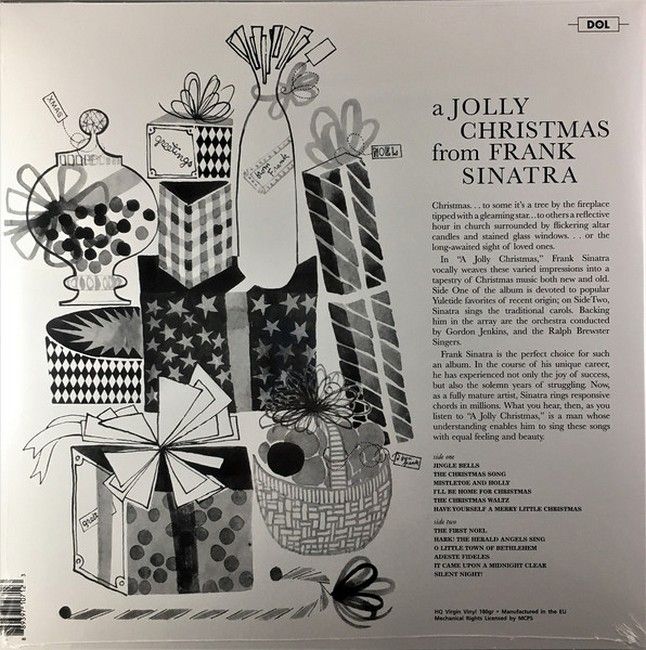 Frank Sinatra – A Jolly Christmas (LP, Album, Reissue, 180g, Green Vinyl)