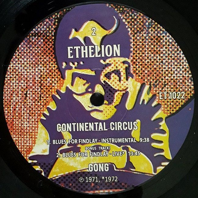 Gong Avec Daevid Allen – Continental Circus (LP, Album, Repress, Stereo)