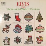 Elvis Presley – Elvis Sings The Wonderful World Of Christmas (LP, Album, Stereo, Orange Labels)