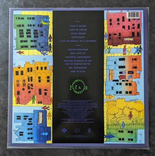 A Tribe Called Quest – People's Instinctive Travels And The Paths Of Rhythm (Multi Colored Marble (Grey, Pink, Green , & White))