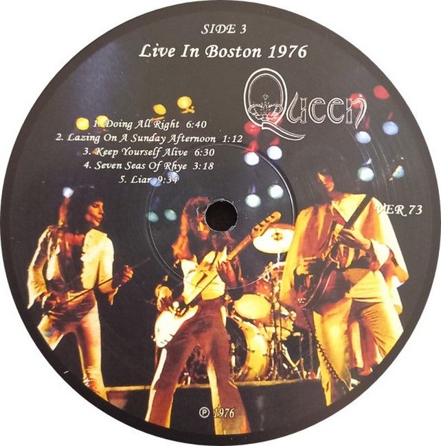 Queen – Live In Boston 1976 (Vinyl)