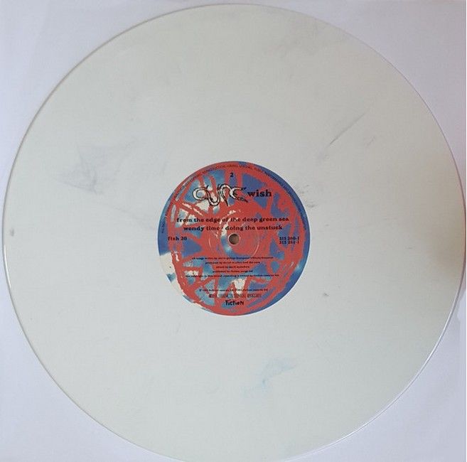 The Cure – Wish (2LP, Album, White splattered, white Vinyl)
