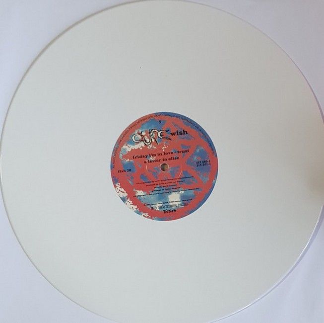 The Cure – Wish (2LP, Album, White splattered, white Vinyl)