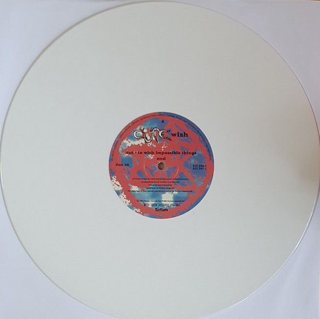 The Cure – Wish (2LP, Album, White splattered, white Vinyl)