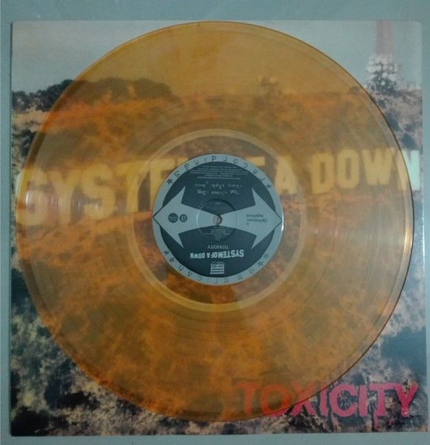 System Of A Down – Toxicity (LP, Album, Orange Translucent Marbled)