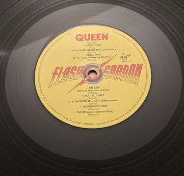 Платівка Queen - Flash Gordon original soundtrack music by Queen|Королева-Флеш Гордон