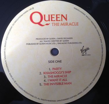 Платівка Queen - The Miracle|Королева-Диво