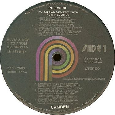 Платівка Elvis Presley - Elvis sings Hits From His Movies Vol.1 (Vinyl) | Елвіс Преслі