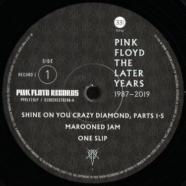 Платівка Pink Floyd - The Later Years | Пінк Флойд