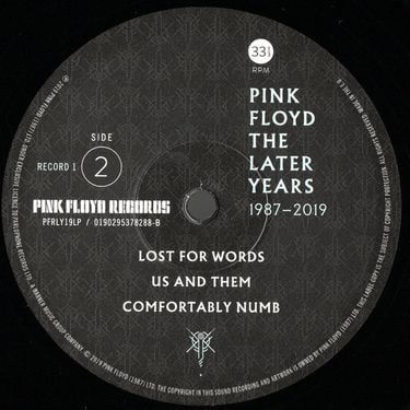 Платівка Pink Floyd - The Later Years | Пінк Флойд