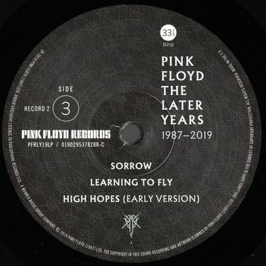 Платівка Pink Floyd - The Later Years | Пінк Флойд