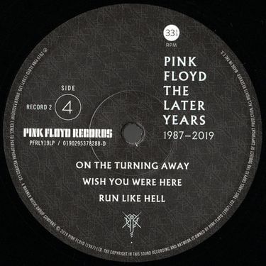 Платівка Pink Floyd - The Later Years | Пінк Флойд