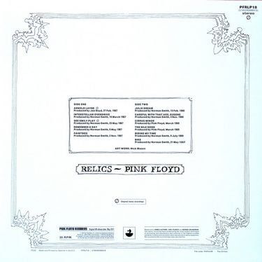 Платівка Pink Floyd - Relics (Vinyl) | Пінк Флойд