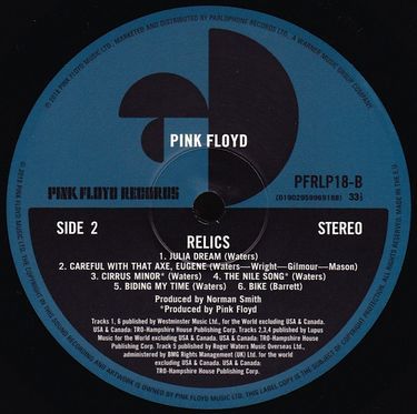 Платівка Pink Floyd - Relics (Vinyl) | Пінк Флойд