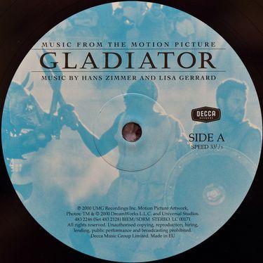 Платівка Ганс Цимер - Гладіатор |Hans Zimmer - OST Gladiator (2LP)