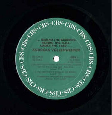 Платівка Андреас Воленвейдер | Andreas Vollenweider - Behind The Gardens (Vinyl)