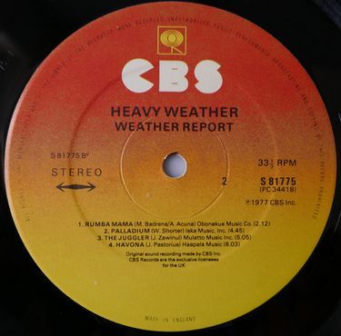 Платівка Везер Репорт | Weather Report - Heavy Weather (Vinyl)