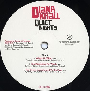 Diana Krall - Quiet Nights (Vinyl)