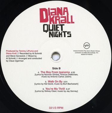 Diana Krall - Quiet Nights (Vinyl)