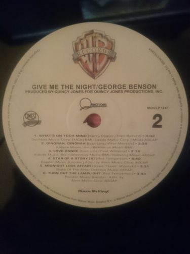 George Benson - Give Me The Night (Vinyl)
