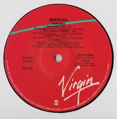 Sandra - Mirrors (Vinyl)