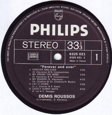 Demis Roussos - Forever And Ever (Vinyl)