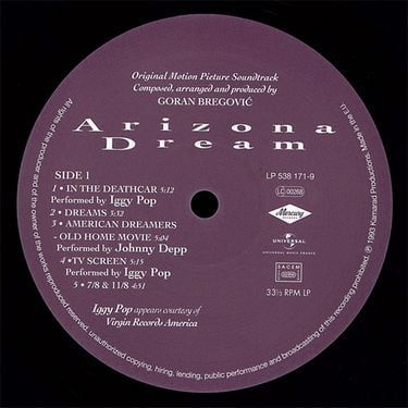 Goran Bregovich - Arizona Dream (Original Motion Picture Soundtrack) (Vinyl)