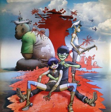 Платівка Gorillaz - Plastic Beach | Горілаз