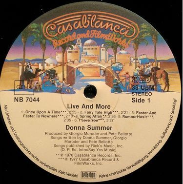 Donna Summer - Live And More (Vinyl)