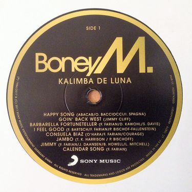 Платівка Boney M - Kalimba De Luna(16 Happy Songs)|Боні М.-Калімба де Луна(16 веселих пісень)