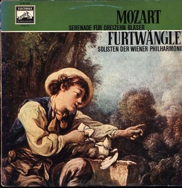 Wolfgang Amadeus Mozart Wilhelm Furtwangler Solisten Der Wiener Philharmoniker - Serenade Fur Dreizehn Blaser (Vinyl)