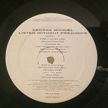 George Michael - Listen Without Prejudice Vol.1 (Vinyl)