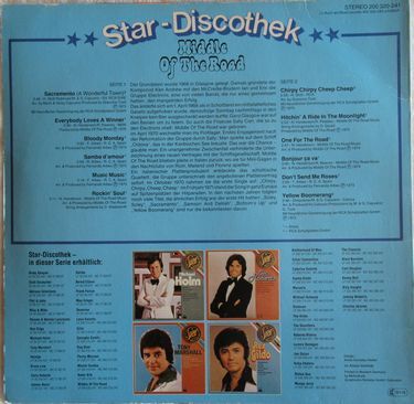 Middle Of The Road - Star Discotek (1973-1976) (Vinyl)