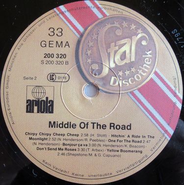 Middle Of The Road - Star Discotek (1973-1976) (Vinyl)