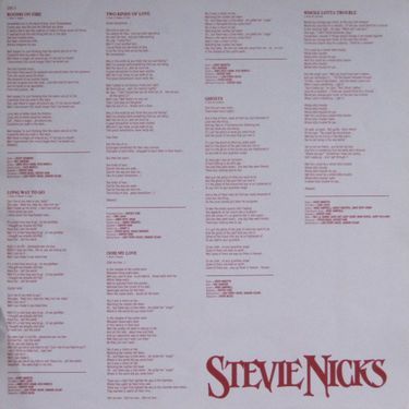 Stevie Nicks - The Other Side Of The Mirror (Vinyl)