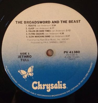 Платівка Jethro Tull - The Broadsword And The Beast (Vinyl) | Джетро Тал